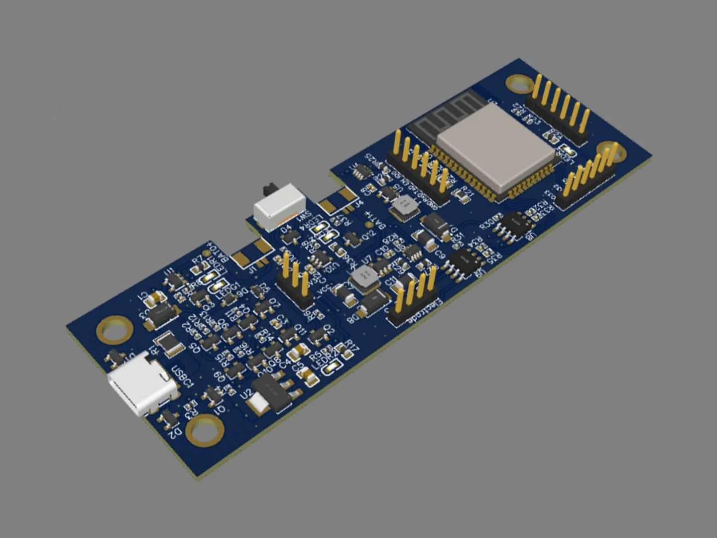 VR 포스 피드백을 위한 전기 근육 자극 모듈 PCB 제작 2