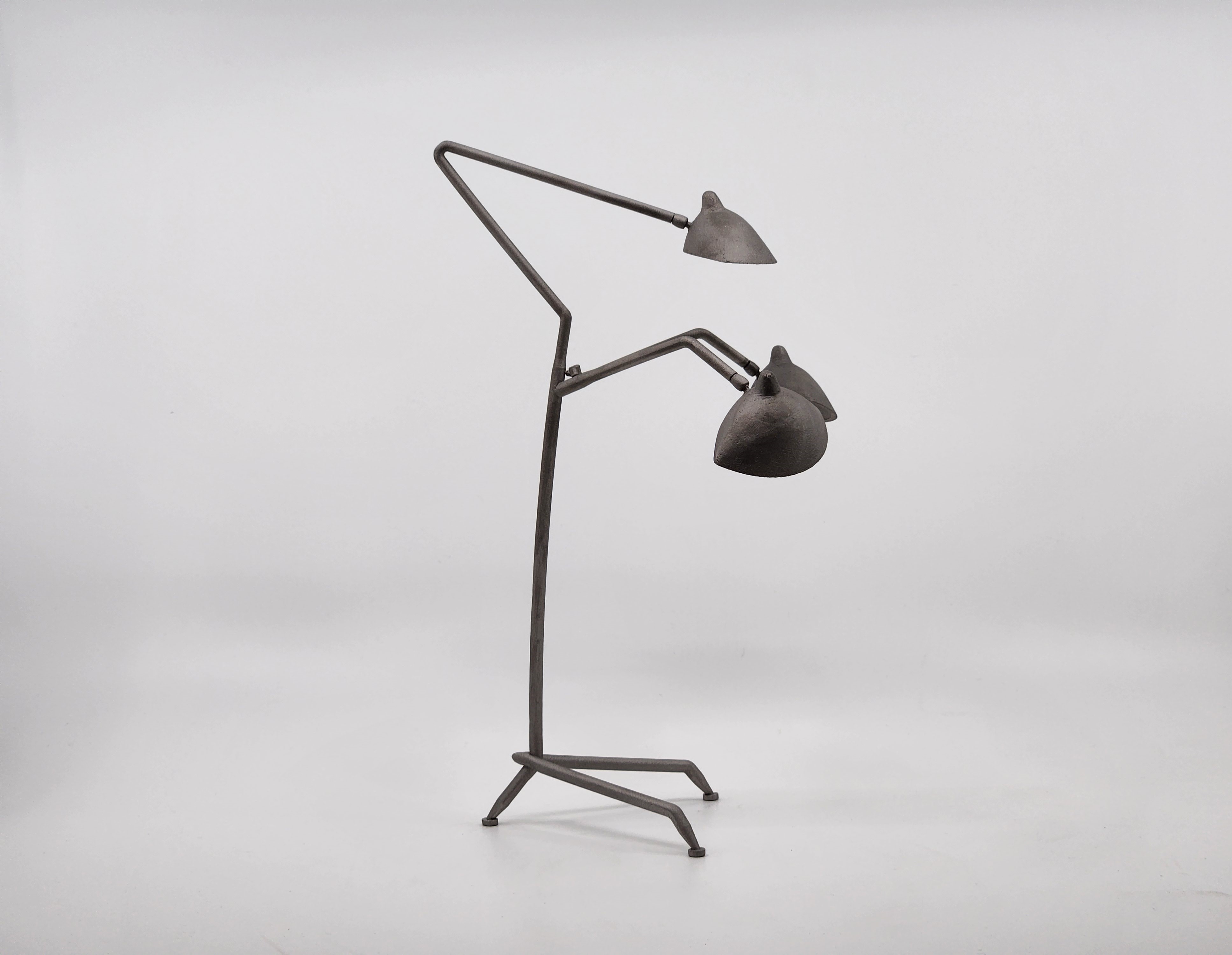 SERGE MOUILLE 조명 미니어처 설계 3